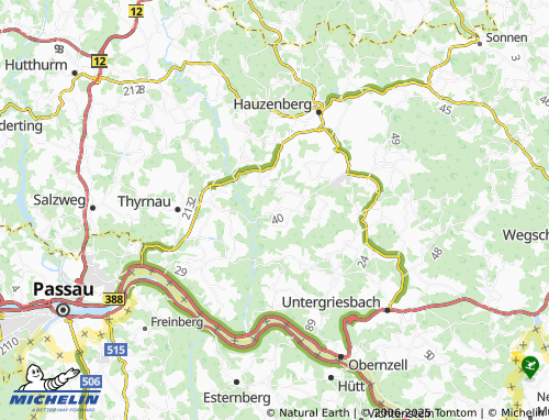 Carte MICHELIN Haag - ViaMichelin