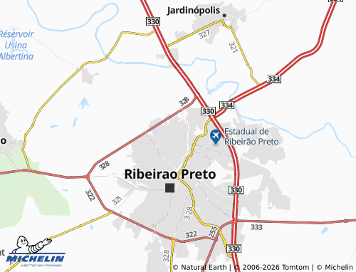 Mappa MICHELIN Subsetor Norte Sete - ViaMichelin