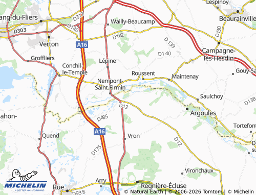 Mappa MICHELIN Montigny - ViaMichelin