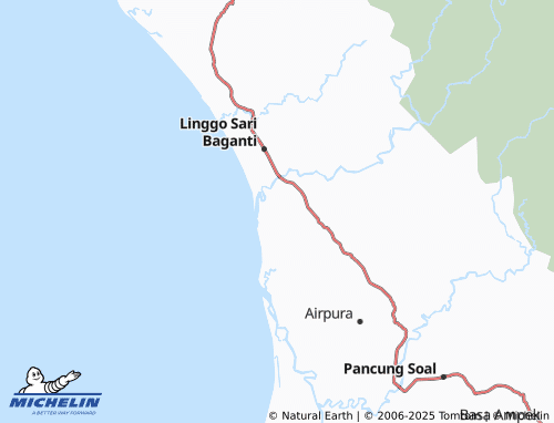 Mappa MICHELIN Air Haji Barat - ViaMichelin