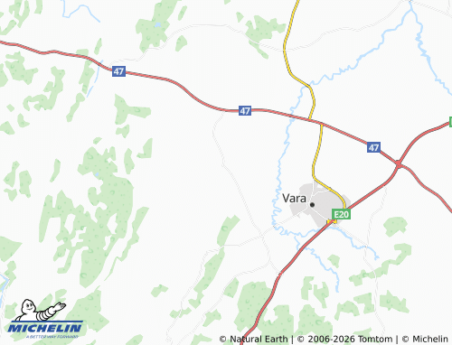 MICHELIN-Landkarte Helås - ViaMichelin