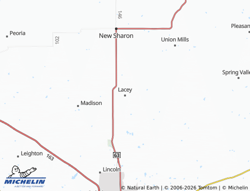 Mappa MICHELIN Lacey - ViaMichelin