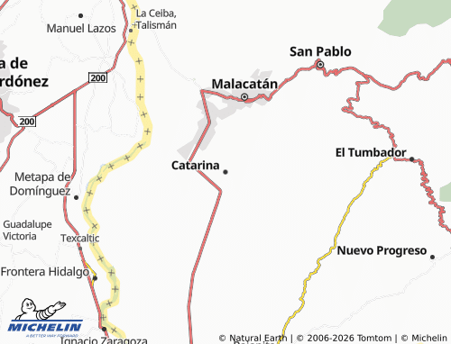 Mappa MICHELIN Catarina - ViaMichelin