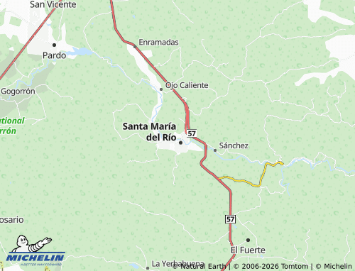 MICHELIN Benito Juárez map - ViaMichelin