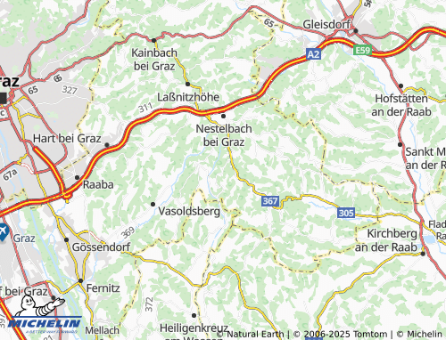 Mappa MICHELIN Edelsgrub - ViaMichelin