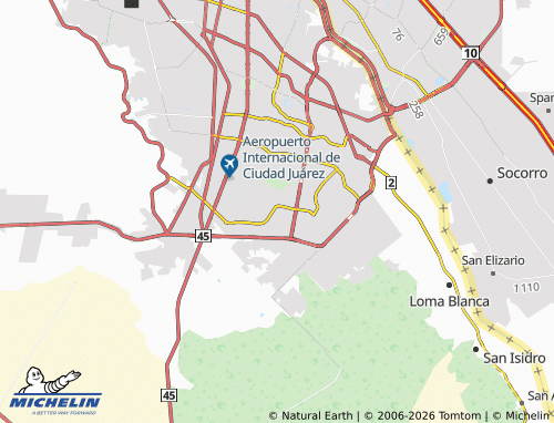 Mappa MICHELIN Praderas de la Sierra - ViaMichelin
