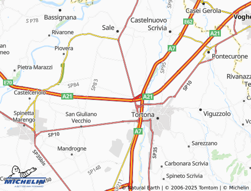 MICHELIN Passalacqua map - ViaMichelin