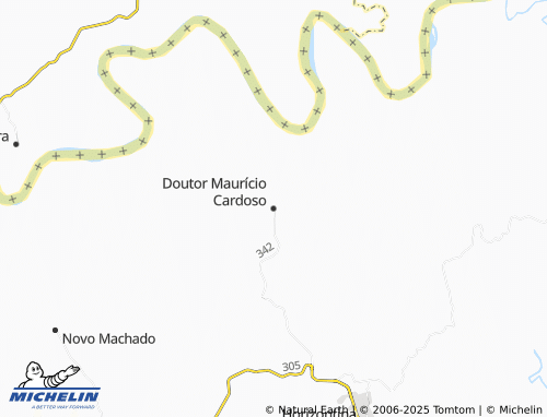 MICHELIN Doutor Maurício Cardoso map - ViaMichelin