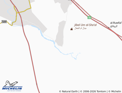 MICHELIN-Landkarte Um al-Sha'al - ViaMichelin