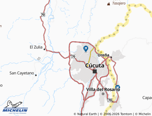 Mapa MICHELIN Tucunaré - ViaMichelin