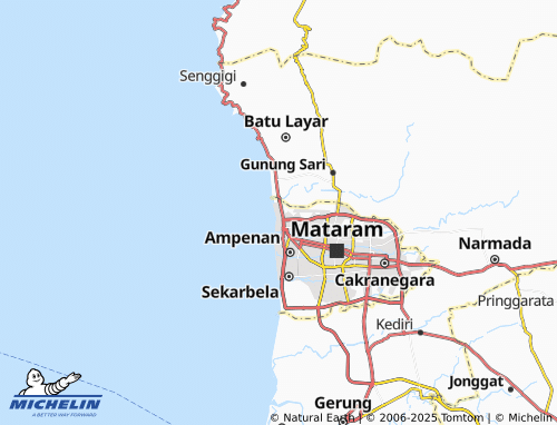 MICHELIN-Landkarte Bintaro - ViaMichelin