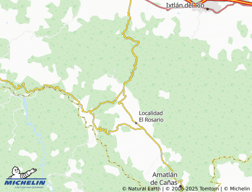 Mappa MICHELIN Localidad Barranca del Oro - ViaMichelin