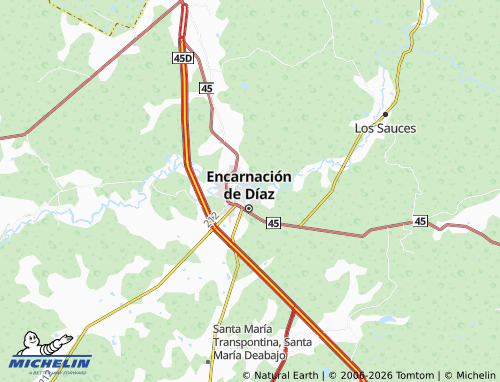 Mappa MICHELIN Niños Héroes - ViaMichelin