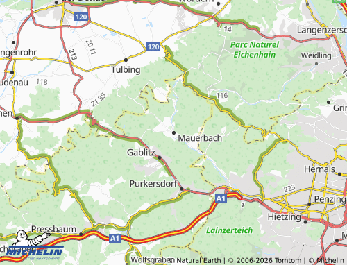 MICHELIN Mauerbach map - ViaMichelin