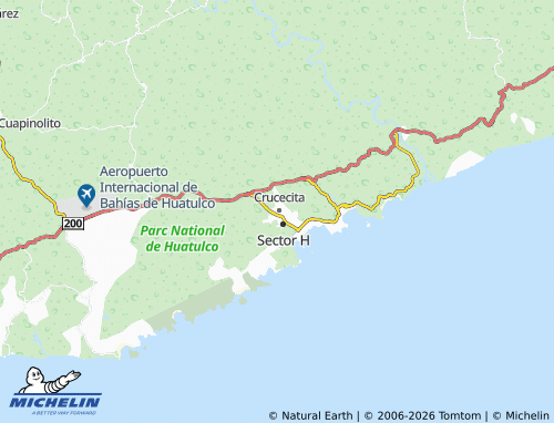 MICHELIN Sector T map - ViaMichelin
