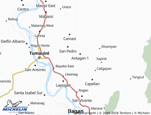 Mappa MICHELIN Antagan 2 - ViaMichelin