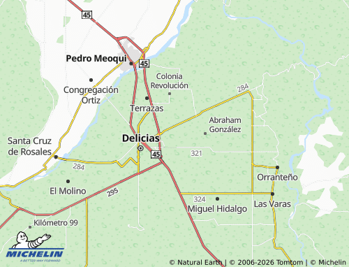 Mappa MICHELIN Tecnológico - ViaMichelin
