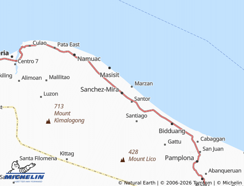 Mappa MICHELIN Sanchez-Mira - ViaMichelin