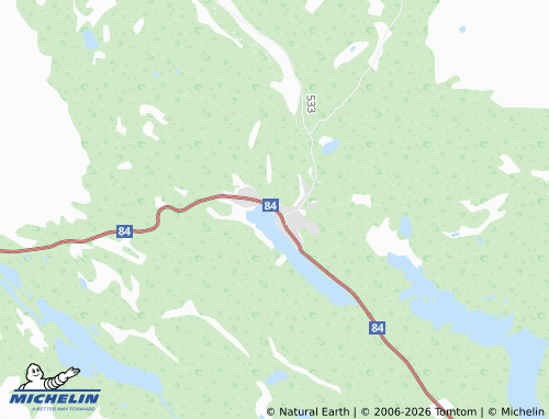 Carte MICHELIN Funäsdalen - ViaMichelin