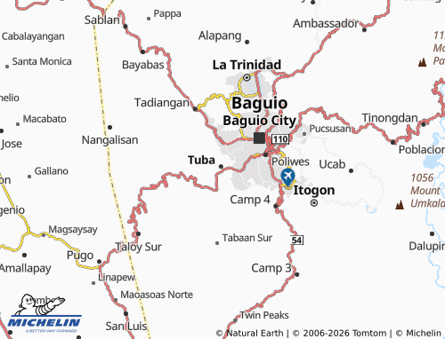Mappa MICHELIN Poblacion - ViaMichelin