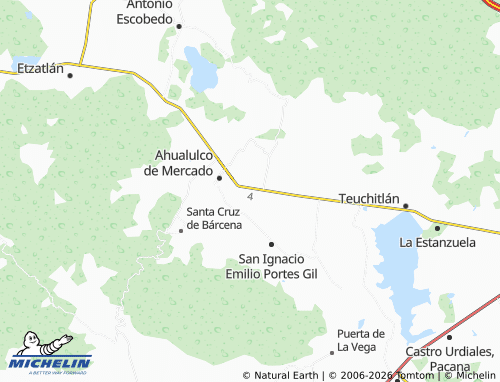 Mapa MICHELIN Lázaro Cárdenas - ViaMichelin