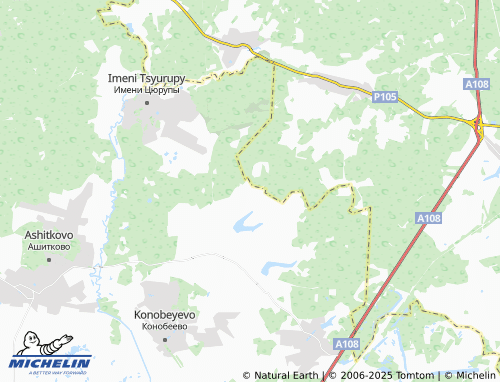 MICHELIN Novosslovo map - ViaMichelin