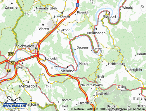 MICHELIN Schleich map - ViaMichelin