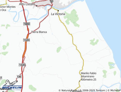 MICHELIN Loma Alta map - ViaMichelin