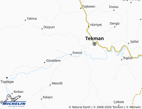 Mappa MICHELIN Erence - ViaMichelin