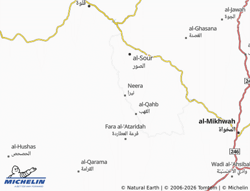 Carte MICHELIN Neera - ViaMichelin