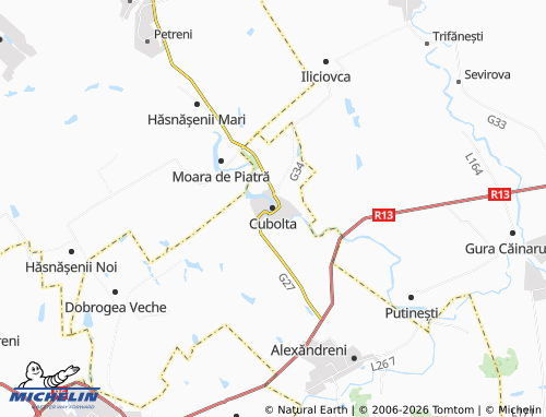 Mappa MICHELIN Cubolta - ViaMichelin