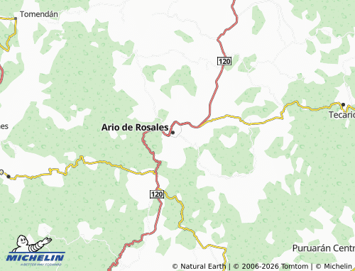 Mapa MICHELIN Víctor Rosales - ViaMichelin