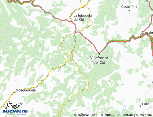 Kaart MICHELIN Els Montllats - ViaMichelin