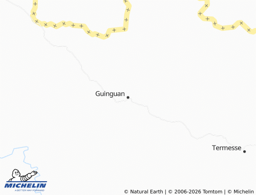 Carte MICHELIN Guinguan - ViaMichelin