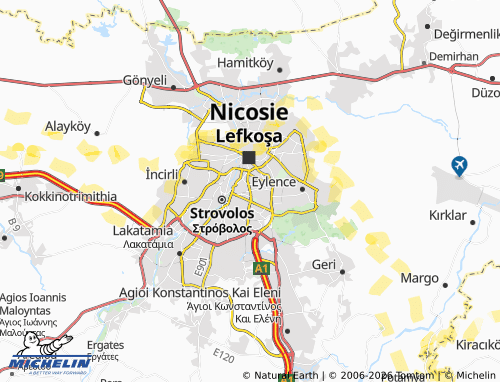 Carte MICHELIN Agios Dimitrios - ViaMichelin