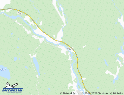 MICHELIN-Landkarte Nystrand - ViaMichelin
