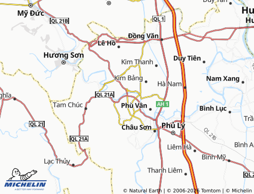 Mapa MICHELIN Thi Sơn - ViaMichelin