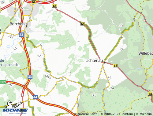 MICHELIN-Landkarte Ebbinghausen - ViaMichelin