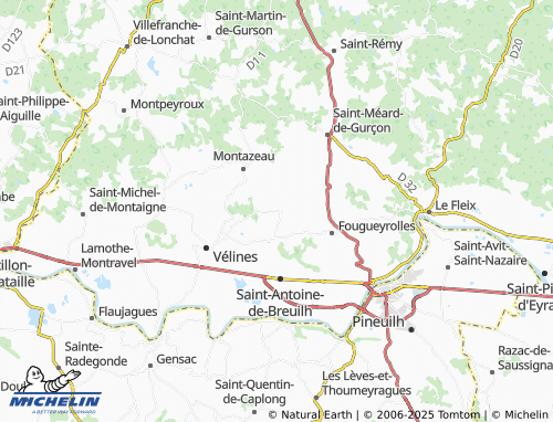 Carte MICHELIN Nastringues - ViaMichelin