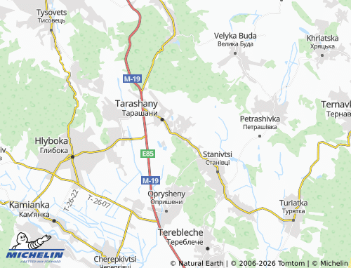 Mappa MICHELIN Pryvoroky - ViaMichelin