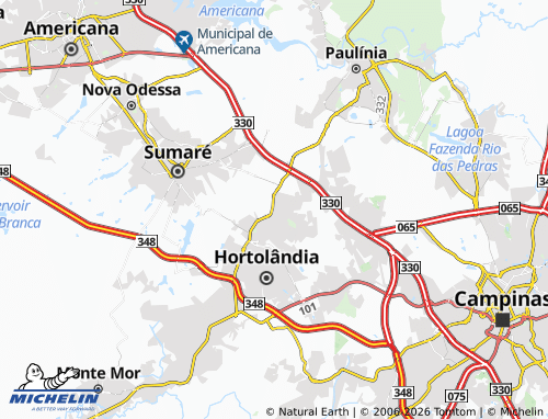 Mapa MICHELIN Parque do Horto - ViaMichelin