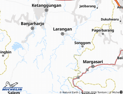 Carte MICHELIN Pamulihan - ViaMichelin