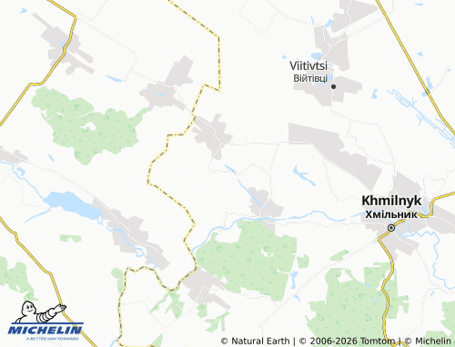 Mappa MICHELIN Krupyn - ViaMichelin