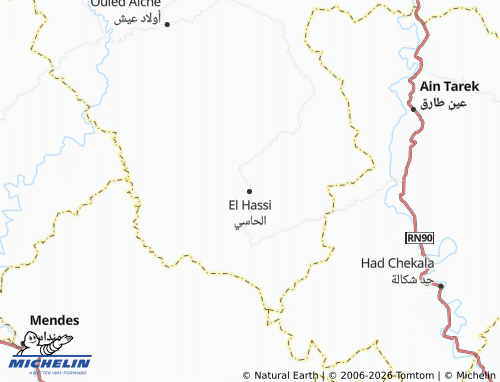 MICHELIN al-Hasi map - ViaMichelin