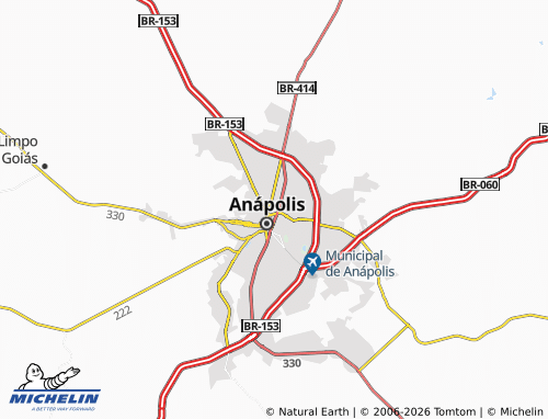 Mapa MICHELIN Vila Corumbá - ViaMichelin