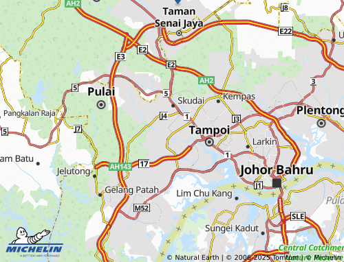 Mapa MICHELIN Taman Sutera Utama - ViaMichelin