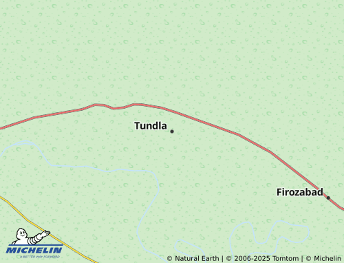 Mapa MICHELIN Tundla - ViaMichelin