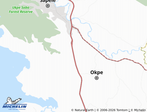 MICHELIN Ibada map - ViaMichelin