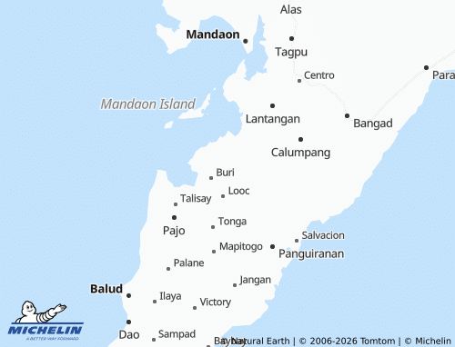 MICHELIN San Pablo map - ViaMichelin