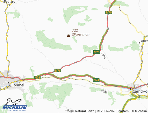 MICHELIN-Landkarte Ballypatrick - ViaMichelin